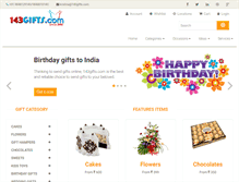 Tablet Screenshot of 143gifts.com